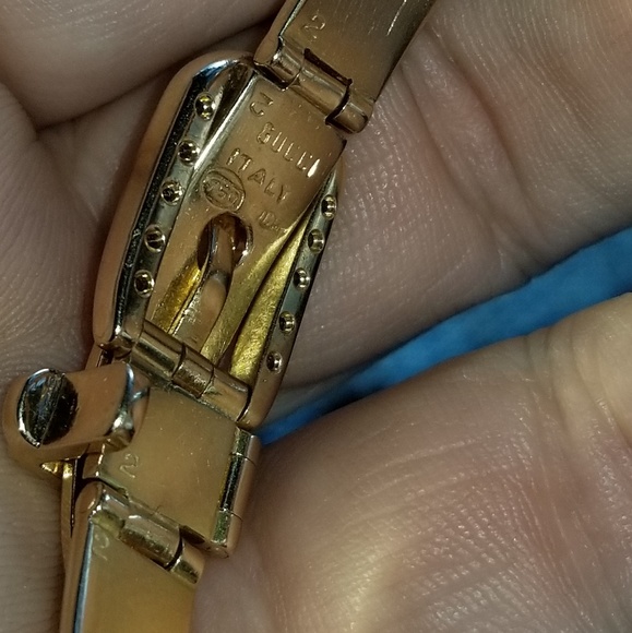 Vintage Gucci 18kt Gold & Diamonds Bracelet - Picture 3 of 8